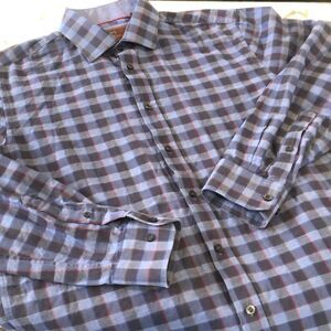 James Tattersall Button Up Sz. L